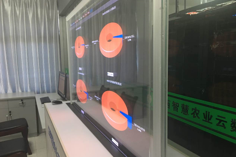 透明oled-農業展示廳