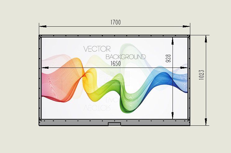 75寸透明液晶屏幕