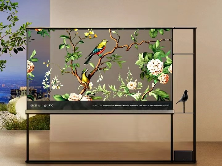 LG77寸透明oled屏幕