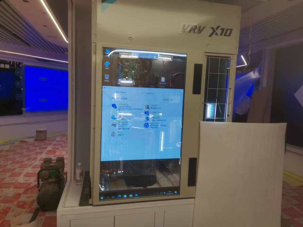 55寸透明oled-大金空調(diào)機(jī)柜門