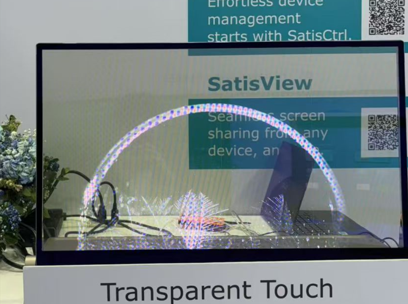 友達30寸透明Micro LED